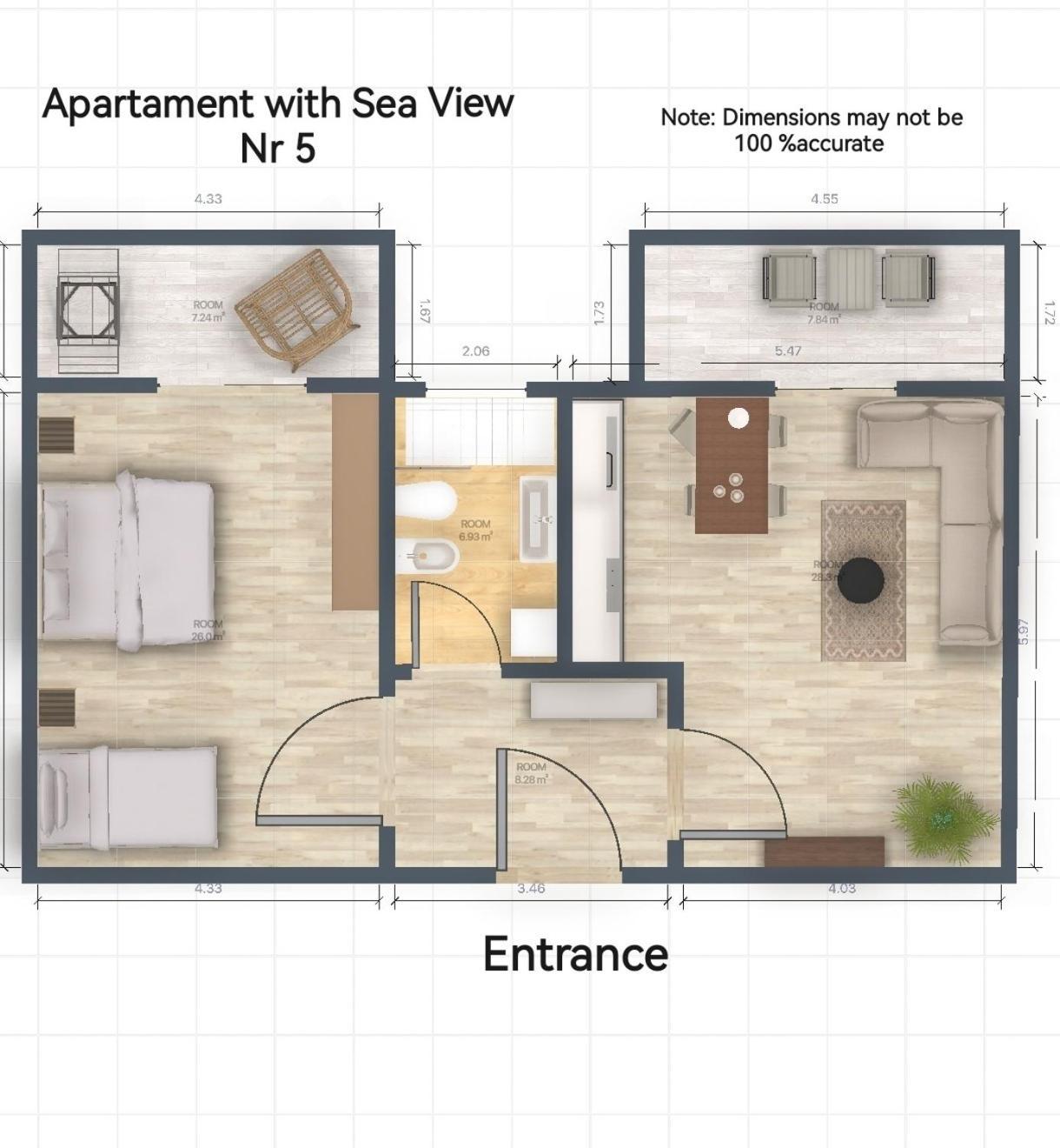 Lungomare Luxury Sea View Apartaments Vlorë Esterno foto